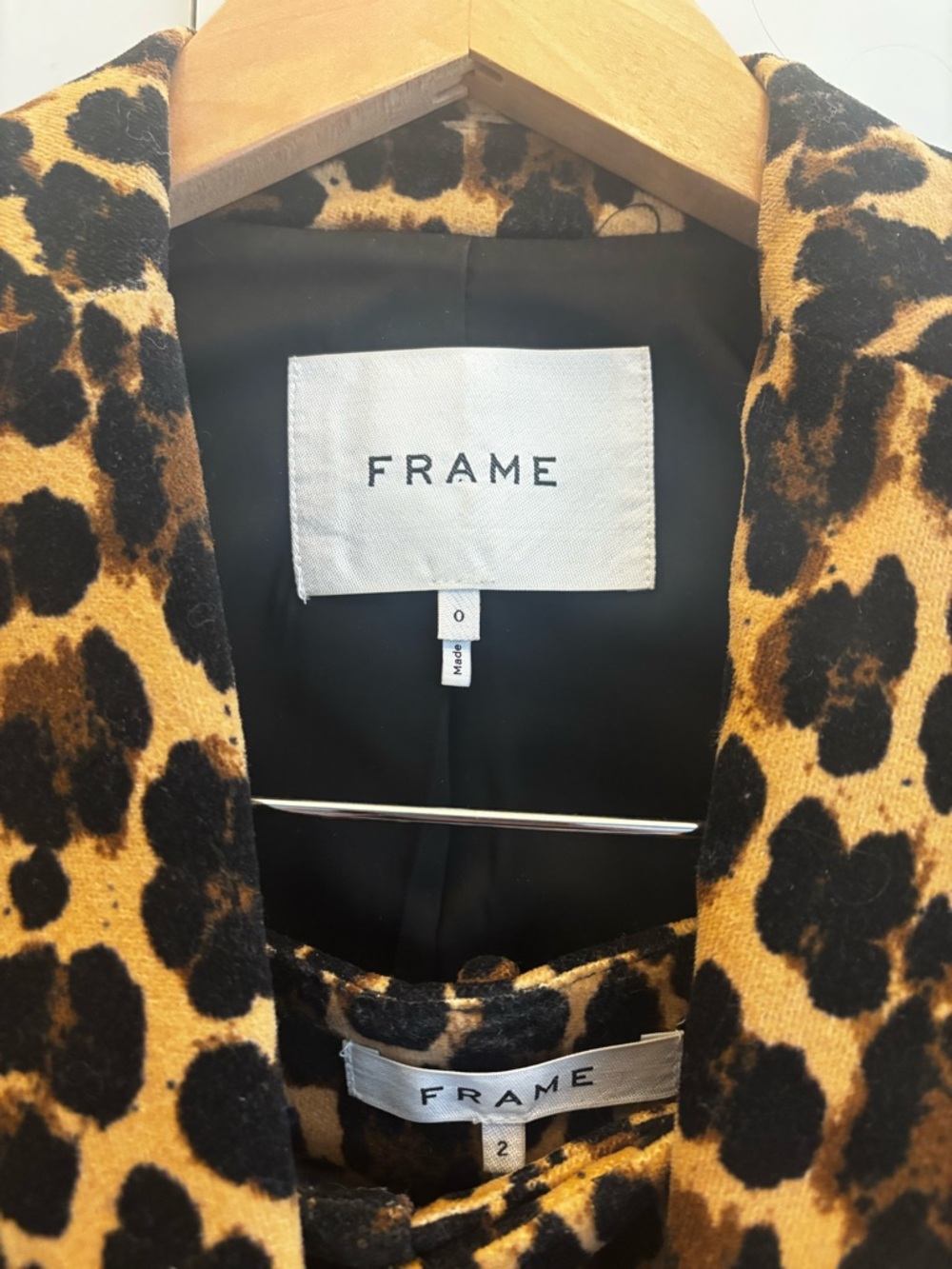 Frame Leopard Print Blazer and Trousers - Picture 4 of 5